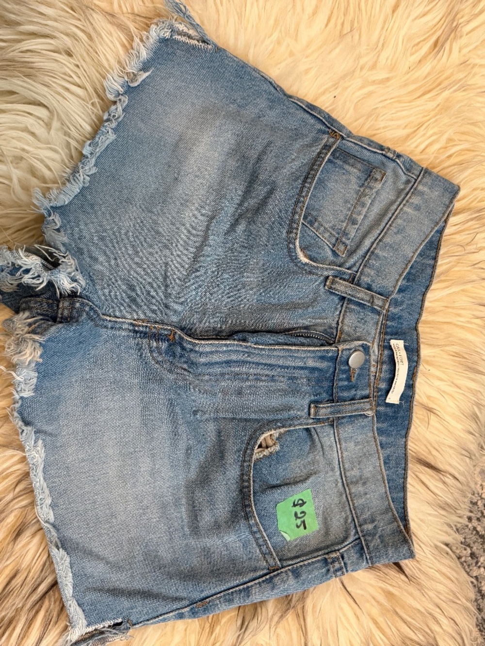 OAK + FORT super high rise shorts